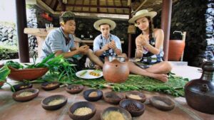 Traditional Balinese Cooking Class & Waterfall Tour